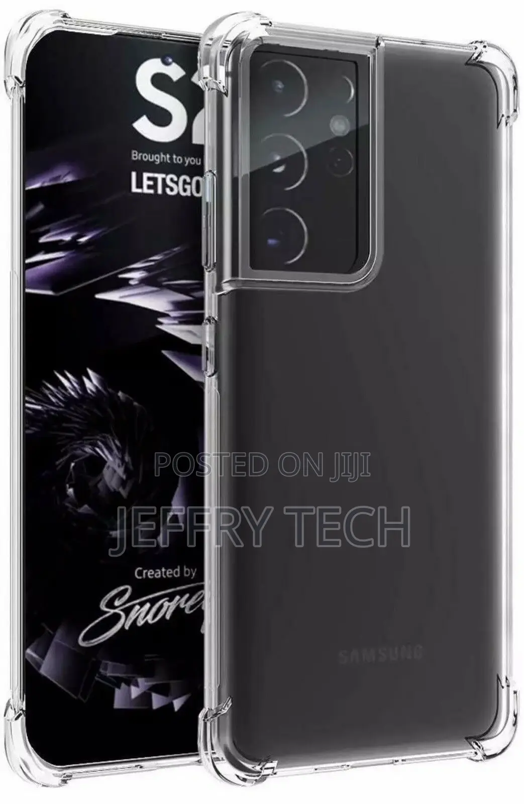 Samsung Galaxy S21 Ultra 5G Shockproof Case Clear Bumper Pro
