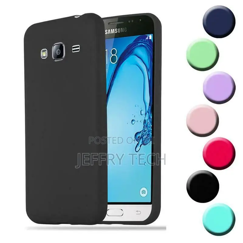 Silicone Cover Case for Samsung Galaxy J3 2015 Protection Ca