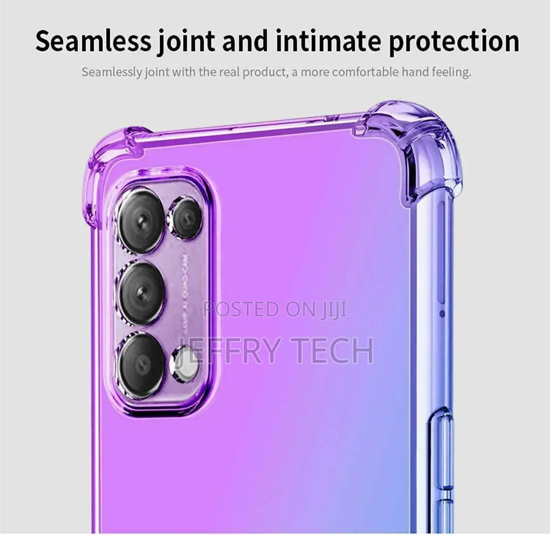 Oppo Find X3 Pro Neo Lite Clear Case, Slim Silicone Coloured