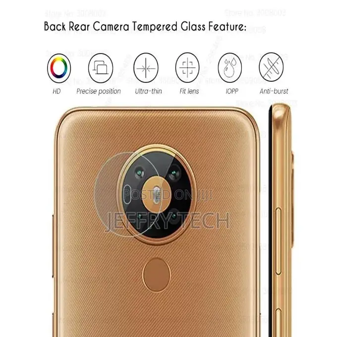 Nokia 5.3 Shockproof Case(Transparent) + Camera Protector
