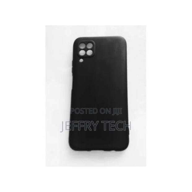 Silicon Back Cover for Huawei P40 Lite / Nova 7i - Black - main view
