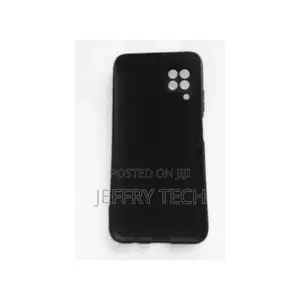 Silicon Back Cover for Huawei P40 Lite / Nova 7i - Black