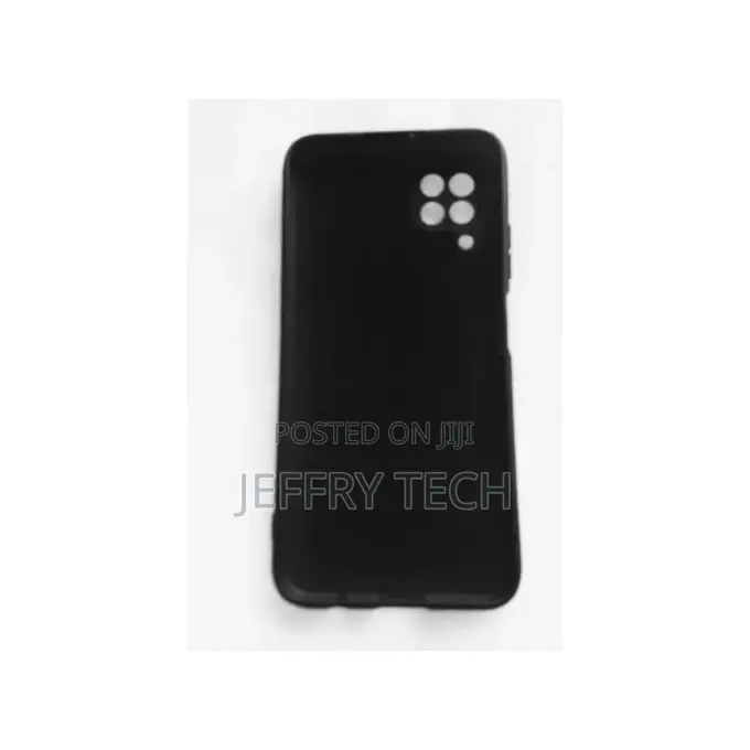 Silicon Back Cover for Huawei P40 Lite / Nova 7i - Black