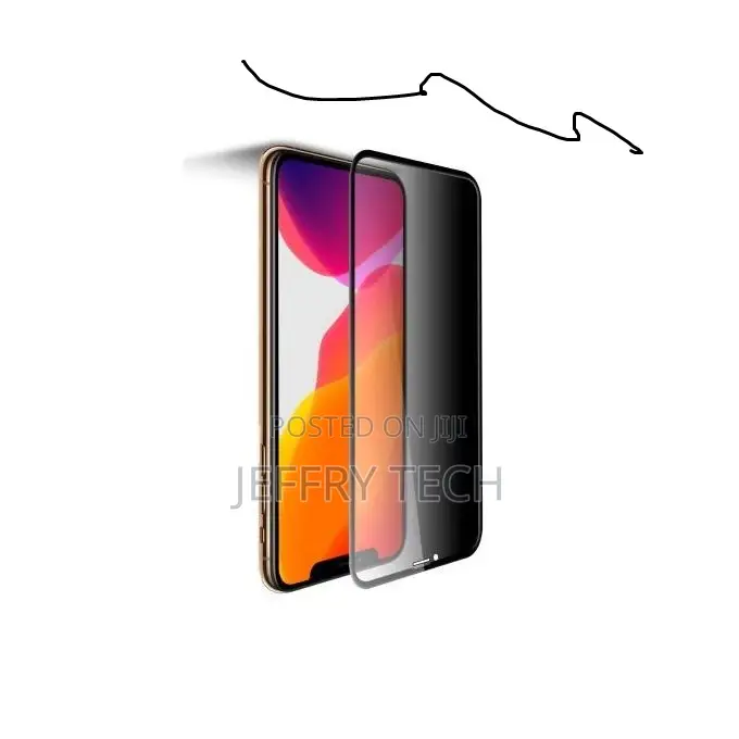 iPhone 12pro Max Anti-Scratch Privacy Tempered Glass Screen