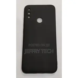 Silicon Back Cover for Redmi Note 7/ Redmi Note 7 Pro -Black