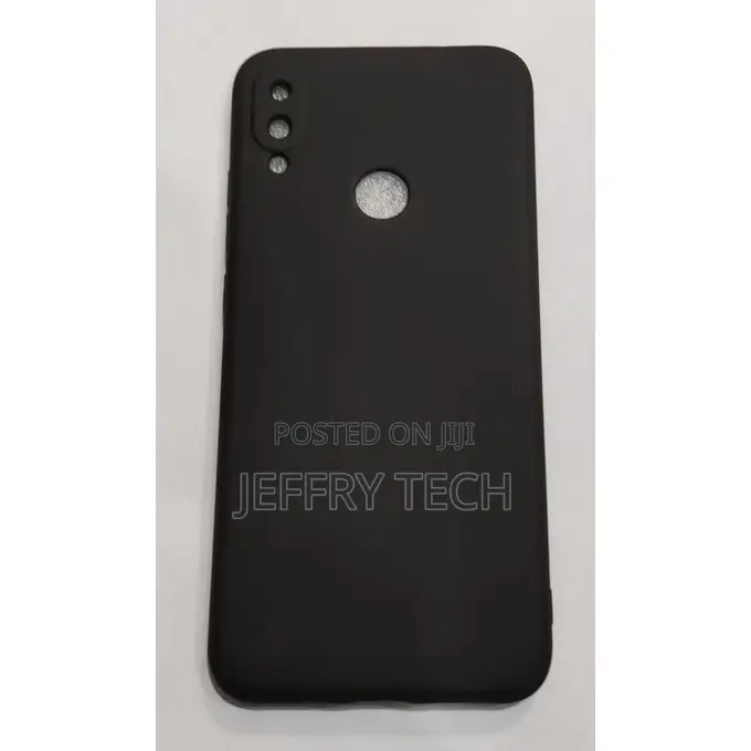 Silicon Back Cover for Redmi Note 7/ Redmi Note 7 Pro -Black