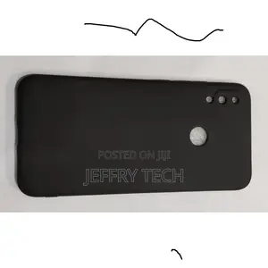 Silicon Back Cover for Redmi Note 7/ Redmi Note 7 Pro -Black