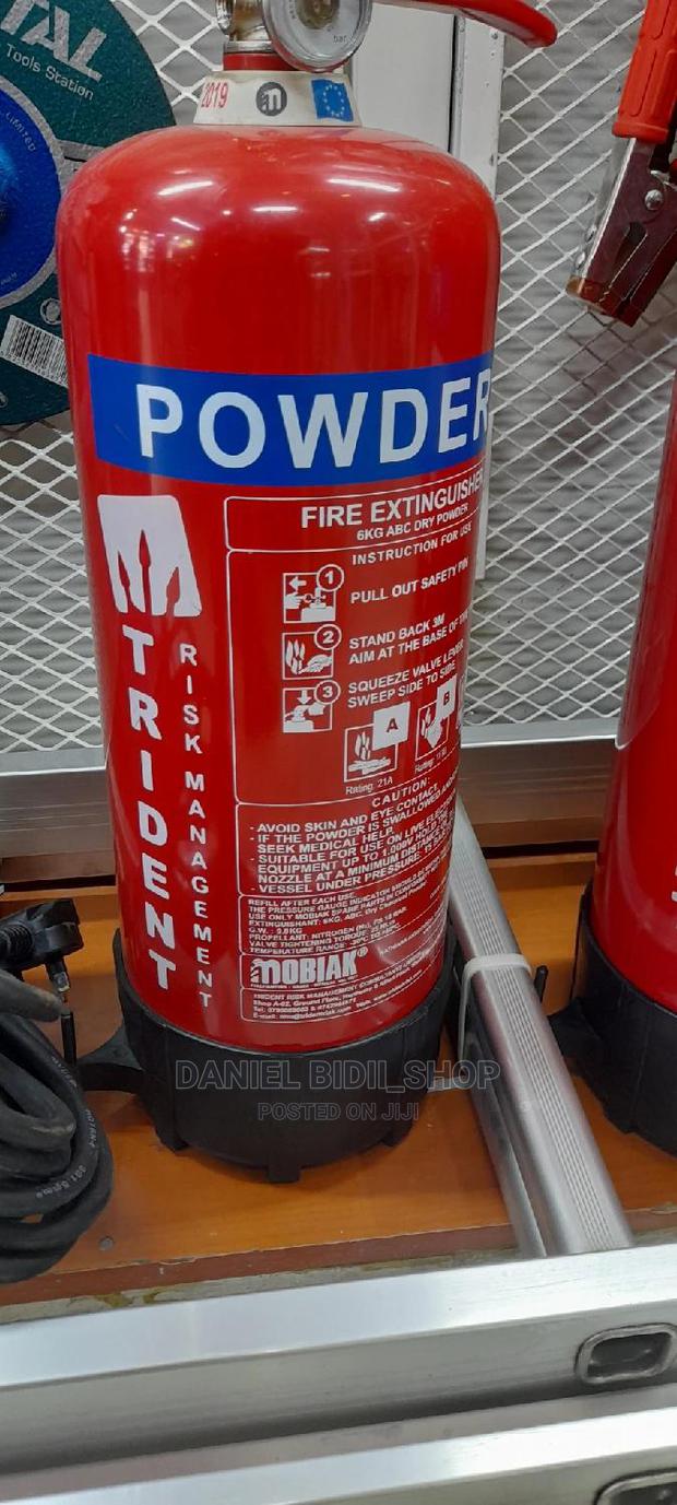 Abc Dry Powder Fire Extinguisher 6kgs - thumbnail 3