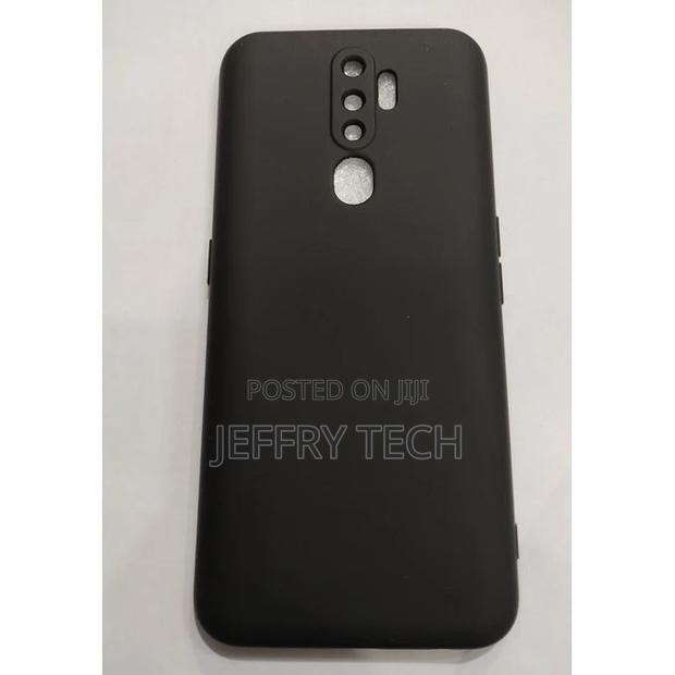 Silicon Back Case for Oppo A9 2020 Black - main view
