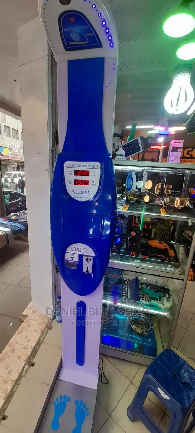 Welcome Electronic Height And Weight Scale Machine