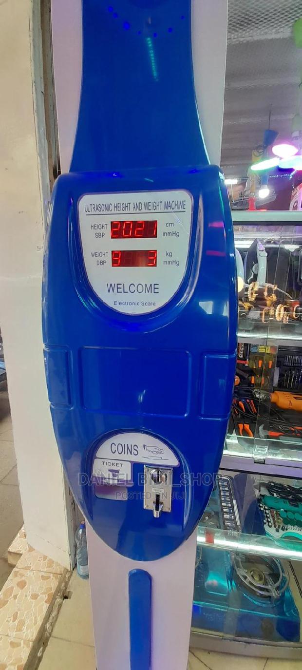 Welcome Electronic Height And Weight Scale Machine - thumbnail 3