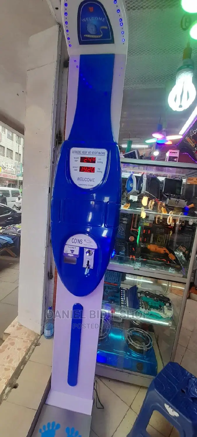 Welcome Electronic Height And Weight Scale Machine