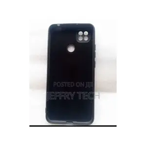 Silicon Back Cover for Redmi 9c- Black