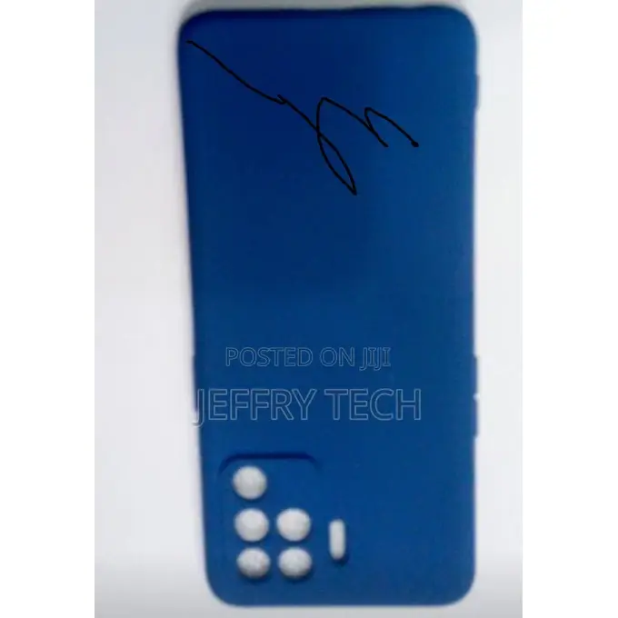 Oppo Reno 5f Silicon Back Case -Blue