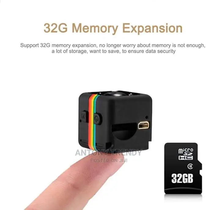 SQ11 Mini Camera HD Camcorder Night Vision 1080P Mini DV Voice/ Video