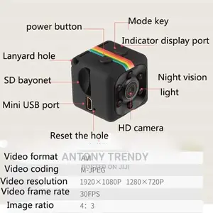 SQ11 Mini Camera HD Camcorder Night Vision 1080P Mini DV Voice/ Video