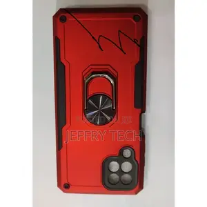 Rugged Back Case for Samsung Galaxy A22 4g- Red