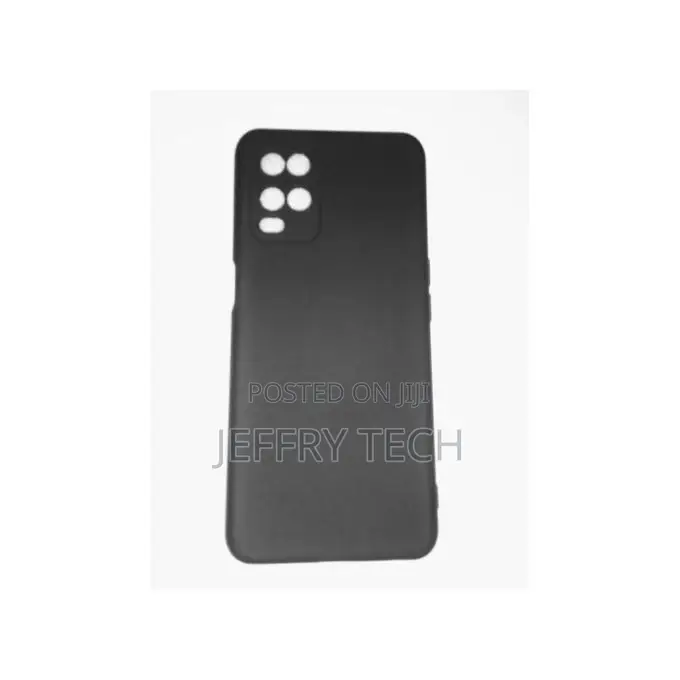 Oppo A54 (4g) Silicon Back Case -Black