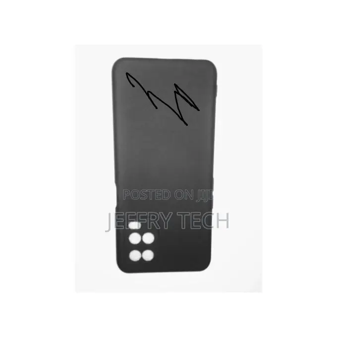 Oppo A54 (4g) Silicon Back Case -Black