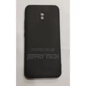 Silicon Back Case for Redmi 8a Black