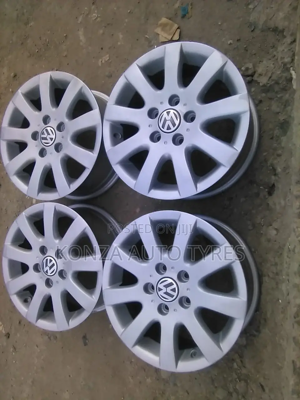 Vw Sport Rims Set of Four Size 15