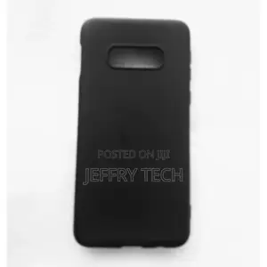 Samsung Galaxy S10e Silicone Back Case Black