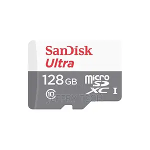 Sandisk 128GB Ultra Microsd 100mb/S Speed Memory Card
