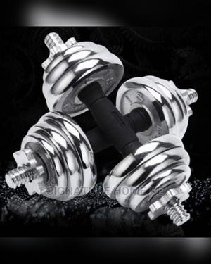 15kg Chrome Dumbbells - thumbnail 2