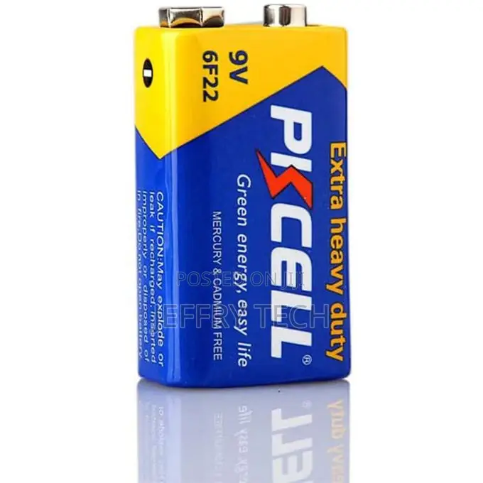 Generic 6F22 9V PKCELL Heavy Duty Battery. [1 Pc]