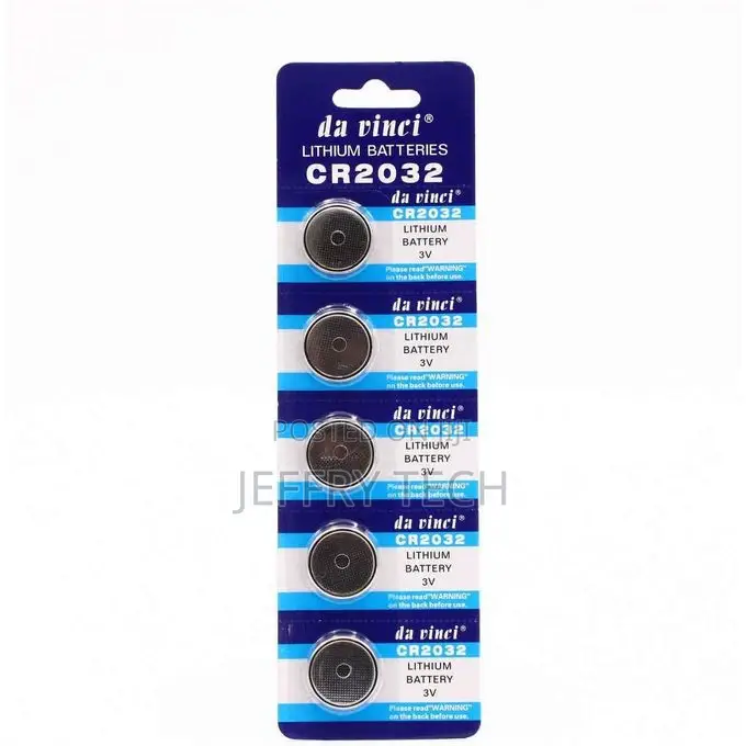 Lithium Cell Coin Battery CR2032.