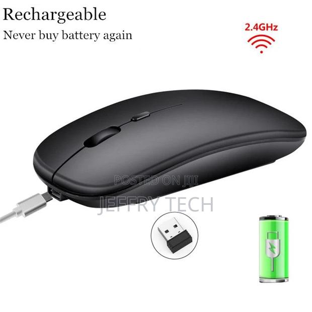 Rechargeable Wireless Mouse 2.4ghz Ultra Slim