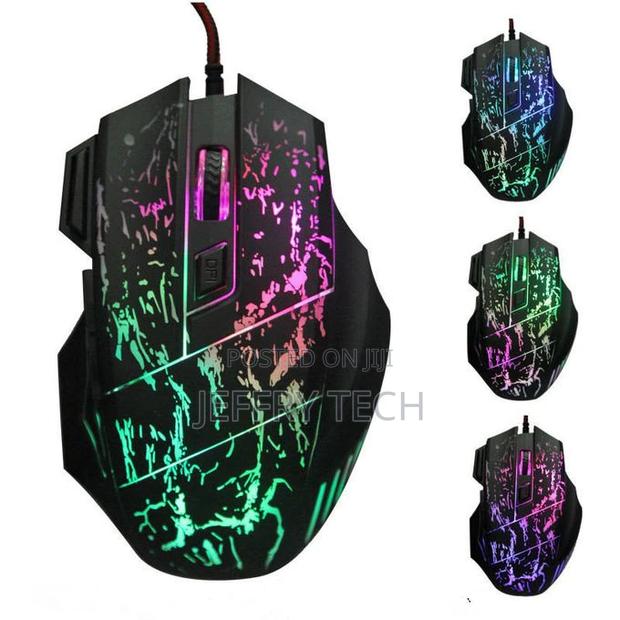 7 Buttons Wired Optical LED Gaming Mouse - main view