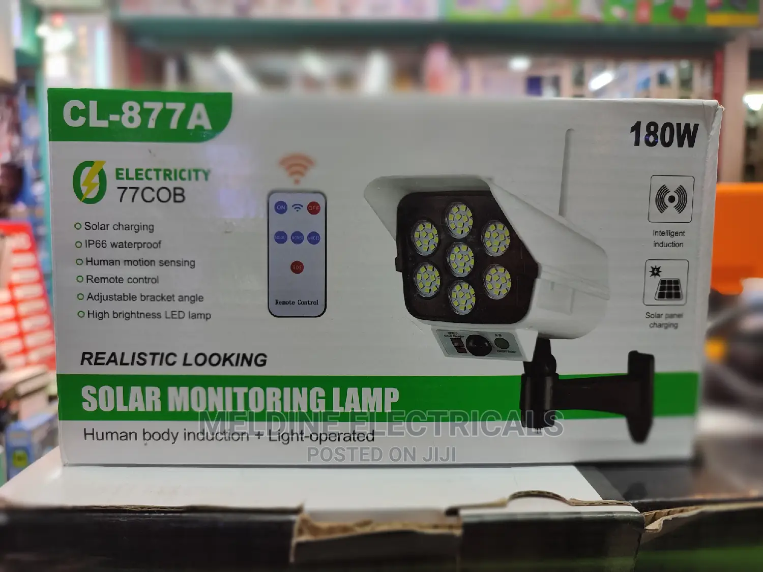 Solar Monitoring Lamp