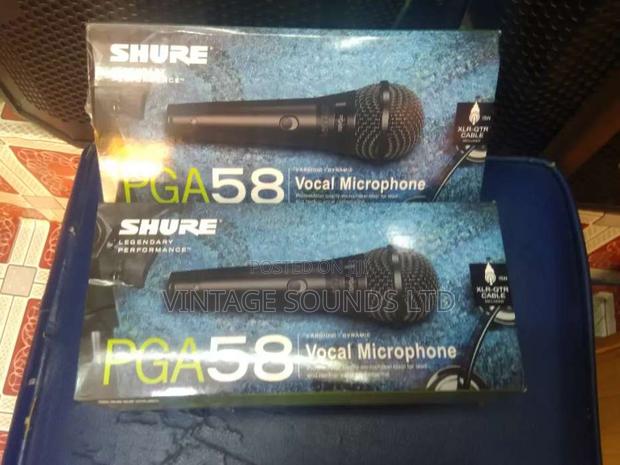Shure Corded Microphone - main view