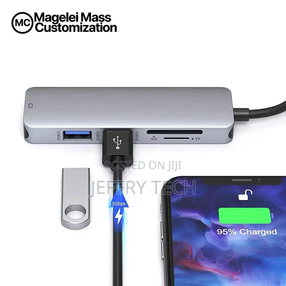 5 in 1 3.1 USB C Type C Docking USB C Hub to HDMI USB3.0 Ada