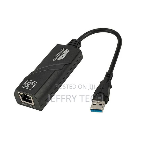 USB3.0 Ethernet Adapter Laptop Network Card USB Lan Mini Net - thumbnail 2
