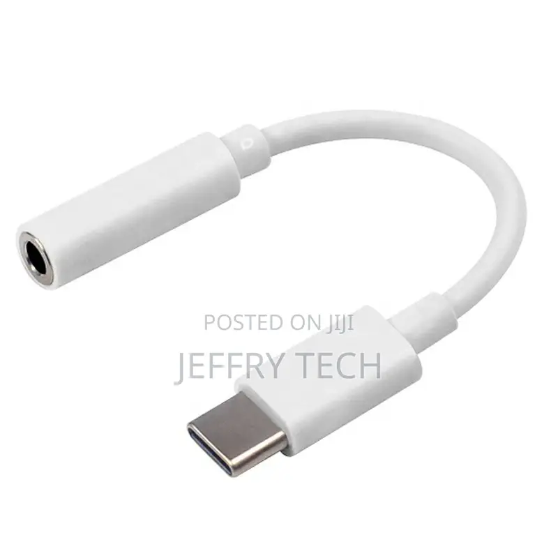 USB Type C to 3.5MM Headphone Jack Adapter for Samsung Goog
