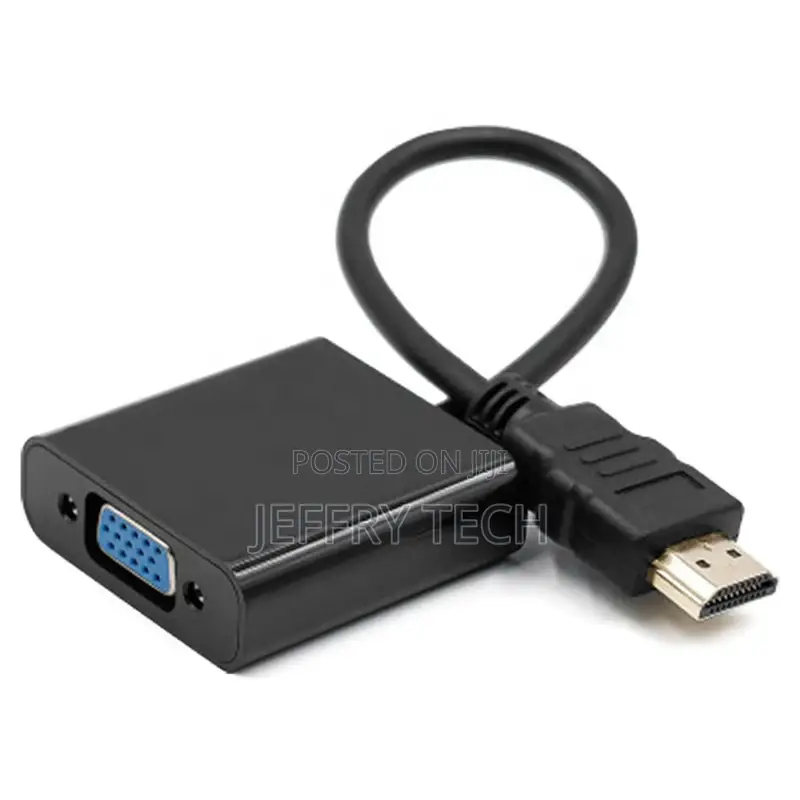 Premium Digital 1080P HD Male to VGA Female Adaptor HHDMI To