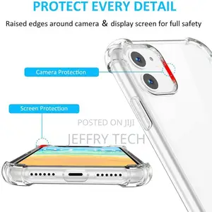 Shockproof Crystal Clear Back Cover for iPhone 11 12 Pro Max