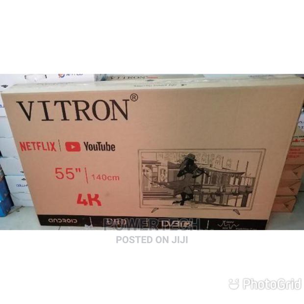 Vitron 55 Inches Smart Android 4k Tv - main view