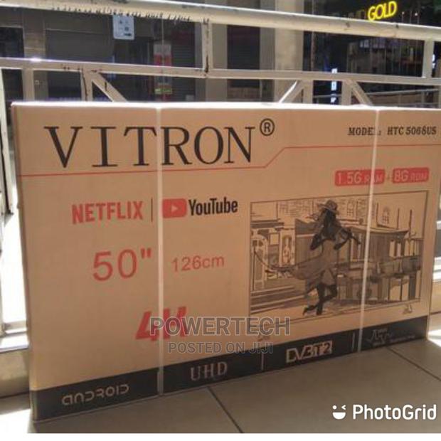 Vitron 50 Inches Smart Android 4 K Tv - main view