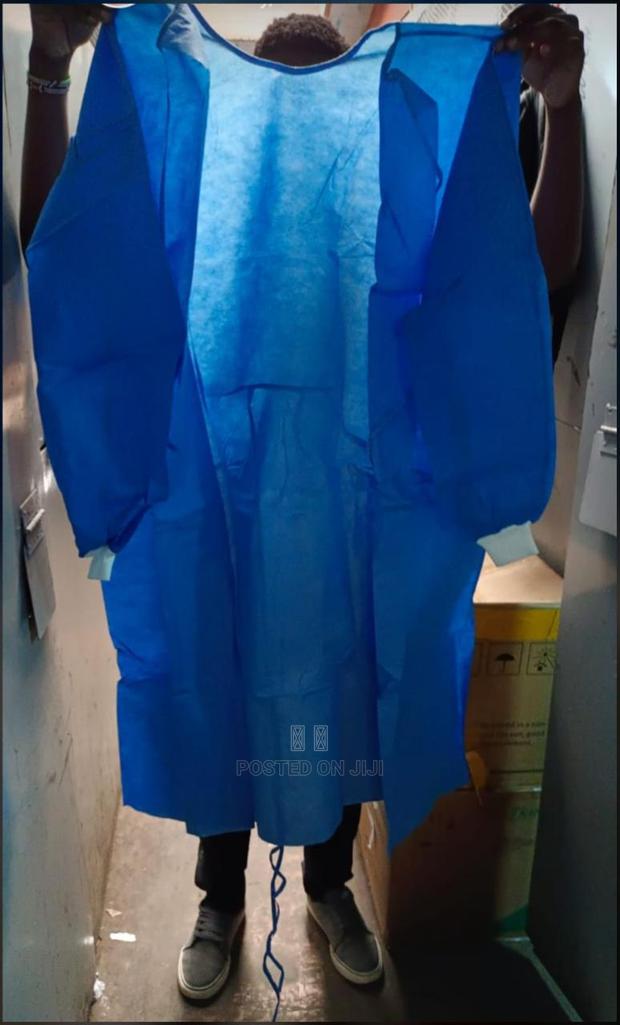 Imported Laminated Gown - main view