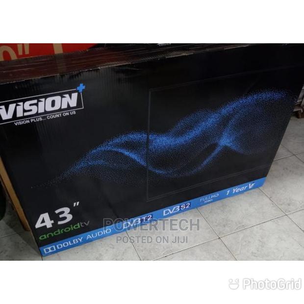 Vision 43 Inches Smart Android Frameless Tv - main view