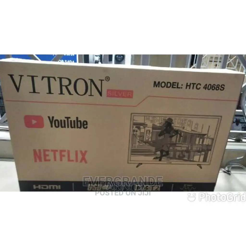 Brand New Vitron 40 Inches Smart Android Tv