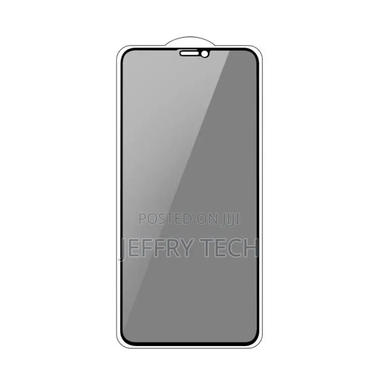 Anti-Peep 180 Degree Privacy Full Cover Tempered Glass for I