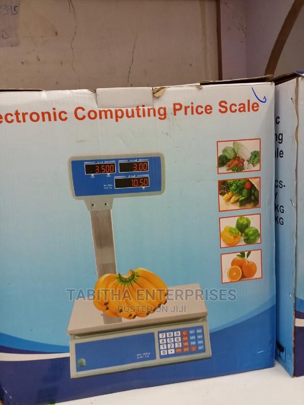 Electronic Computering Scale - main view