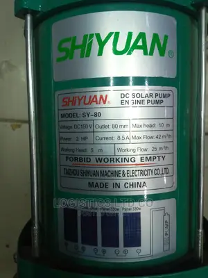 Shiyuan Water Pump Model-Sy 80