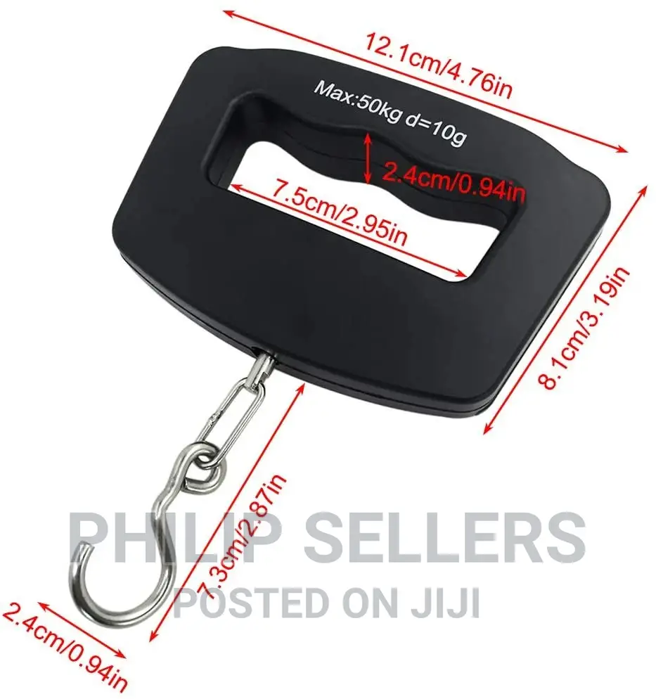 Basics Portable Digital Luggage Weight Scale
