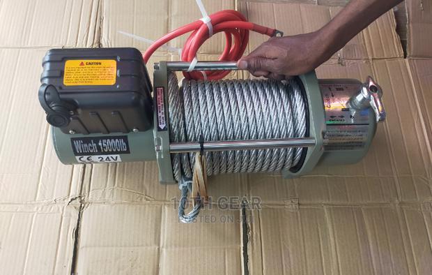 Electric Winch 7.5 Ton 15000lbs 24V - main view