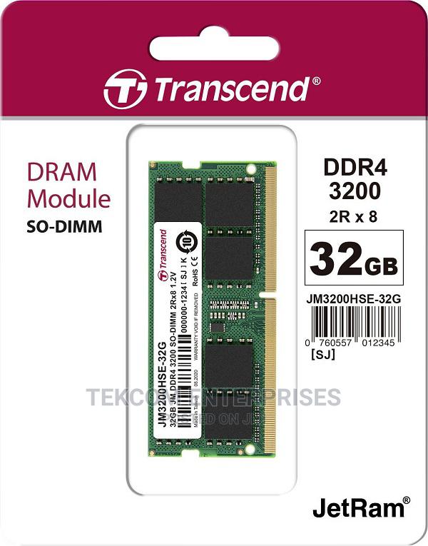 Transcend Desktop RAM DDR4 32GB 3200 - main view